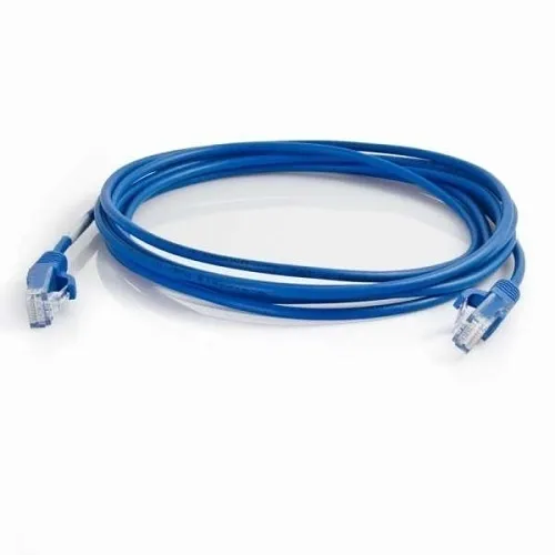 Quiktron 576-RD10-006 VS 6' Blue Snagless Cat6 28AWG Ethernet Cable