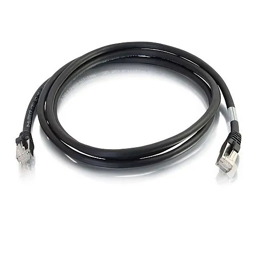 Quiktron 576-S15-003 Q-Series CAT6 Shielded Booted Patch Cords, 3', Yellow
