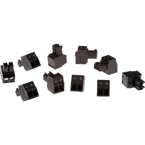 AXIS 5800-901 2-Pin Male Connector for Limited and Full IO Port, 3.81mm, 10-Pack