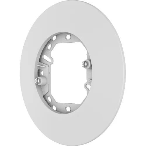 AXIS T94B02M J-Box/Gang Box Mounting Plate for Select Boxed, Bullet and Panoramic Cameras, White