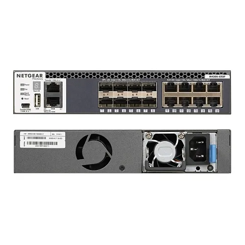 Kramer M4300-8X8F NETGEAR Managed Switch with 8x10GBASE–T and 8xSFP+