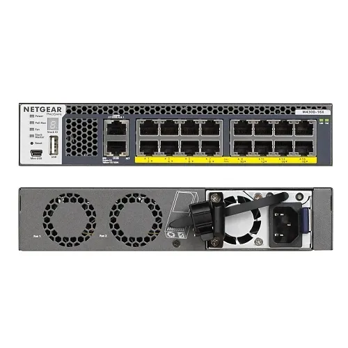 Kramer M4300-16X(299W-PSU)/US/EMEA 16-Port NETGEAR Managed Switch with 8x10GBASE-T and 8xSFP+, US and EMEA