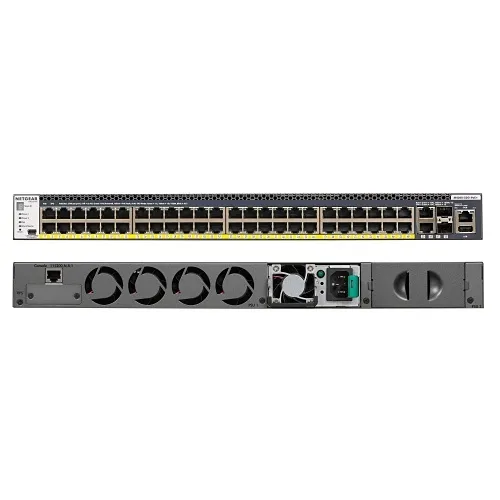 Kramer M4300-52G-PoE+ (1000W PSU) NETGEAR Managed Switch with 48x1GBASE-T, 2x10GBASE-T, and 2xSFP+ Layer 3