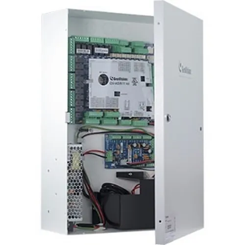 GeoVision GV-AS8111 Kit Complete Kit with Ul Certification, 8-Door Panel, Power Board, Optional Backup Battery Unit in Iron Case