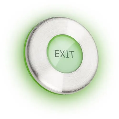 Paxton 593-721-US Robust Marine Exit Button for Compact, Switch2, Net2 or Paxton10, Green Illumination