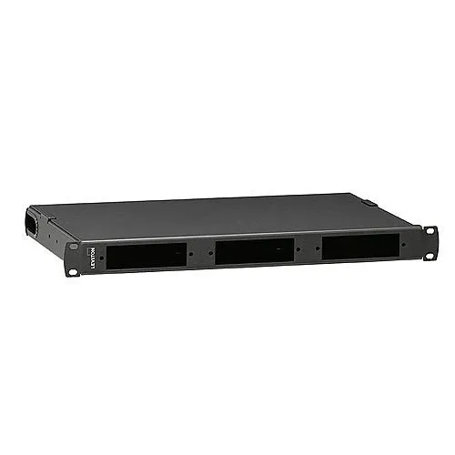 Leviton 5R1UL-F03 500i SDX 1U RMS Flush Mount Fiber Distribution and Splice Enclosure