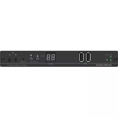 Kramer 60-000390 HDMI Distribution Amplifier with 1 Input and 2 Outputs for 4K Signal Splitting, Black