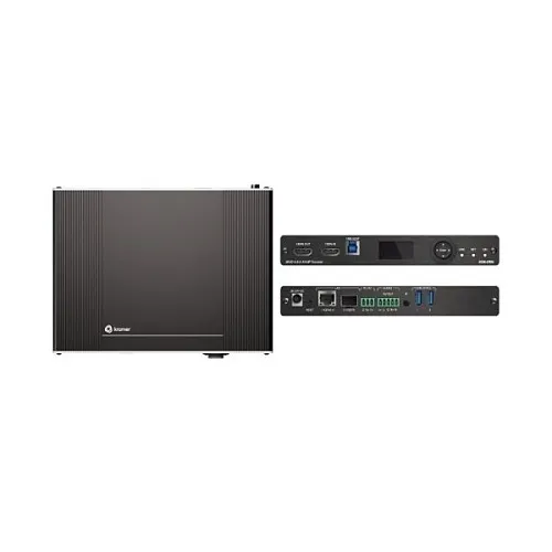 Kramer 60-001590 AVoIP 4K60 4:4:4 Streaming Encoder with Audio