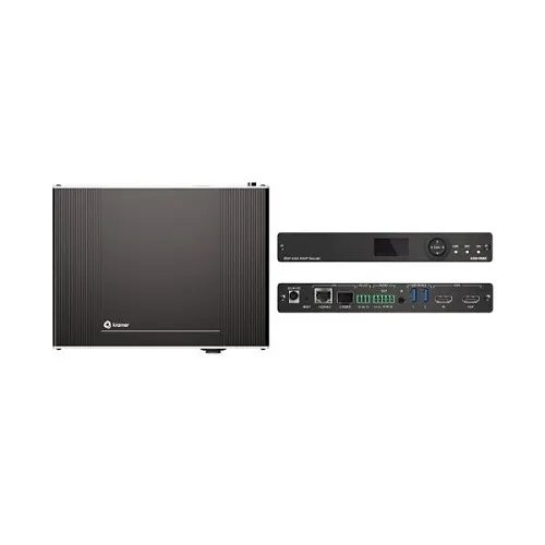 Kramer 60-001690 AVoIP 4K60 4:4:4 Streaming Decoder with Audio
