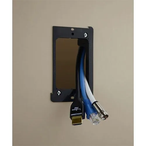 DataComm 60-0021-S 1-Gang Low Voltage Mounting Bracket