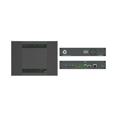 Kramer KDS-100DEC Open-Standard H.264/265 Low Latency AVoIP 4Kat 60Hz Streaming Decoder with Audio