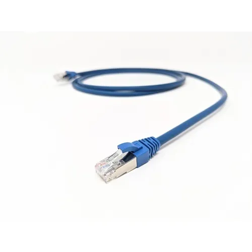 Dynacom 600AS03-GY CAT6a Patch Cable, Shielded, 3', Gray