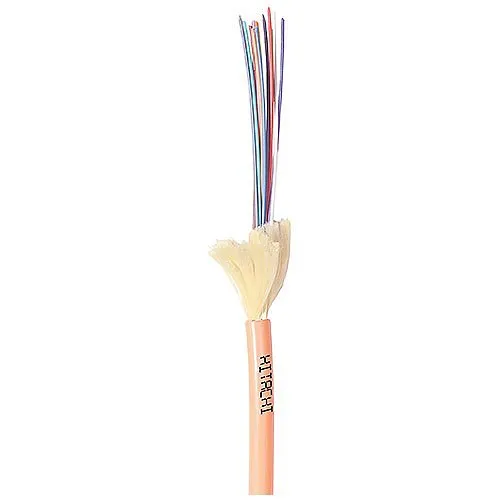 Proterial Cable 60522-6 Indoor Tight Buffered Single-Unit Plenum Cable, Fibers, 50 UM OM3, Blue