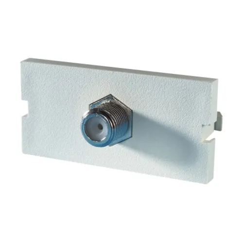 Ortronics 60900017 75 ohms Female to Female Connector, Fog White