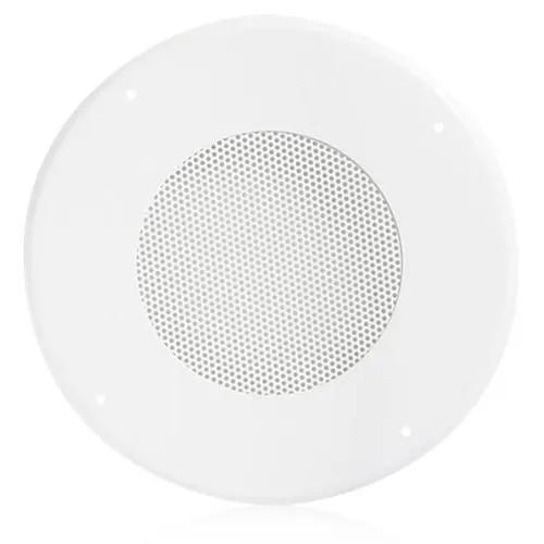 AtlasIED 61-12W Decorative Baffle 12", Steel, White