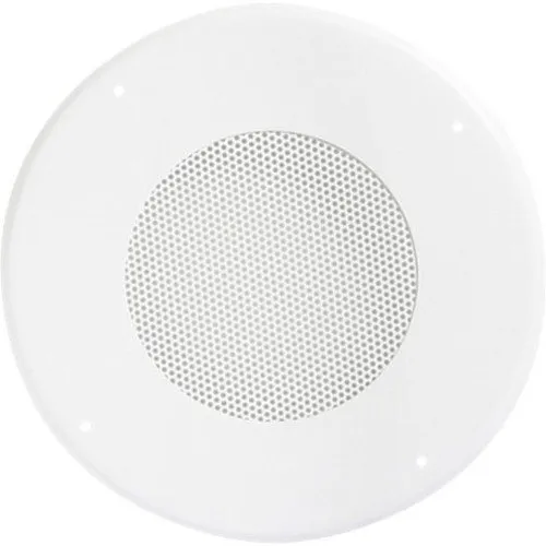 AtlasIED 618W 8" Decorative Steel Baffle, White