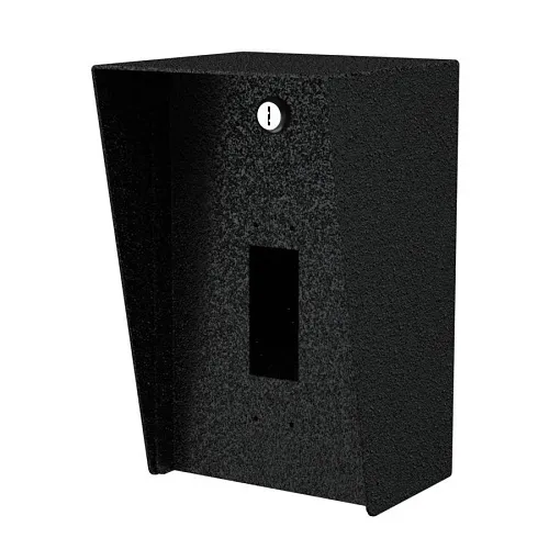 Pedestal Pro 610HOU-AXIS-03-CRS 6X10 Steel Housing for Axis A8105-E Surface Mount, Black