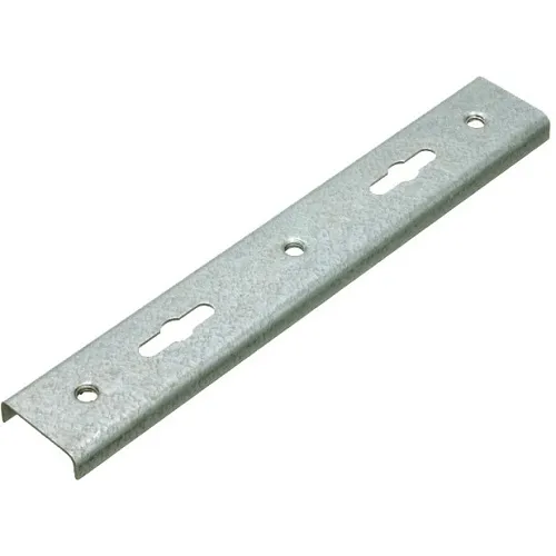 Arlington 611 Galvanized Channel Bar for Tow or Three Porcelain Wire Holders 613 or 617, 11" Length