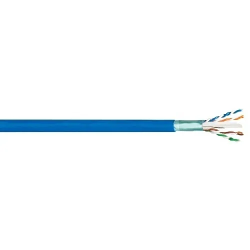 Prysmian 6131791 GenSPEED 6 CAT6 F/UTP (ScTP) Cable, CMP (Plenum), 23AWG, Orange, Spool, 1000'