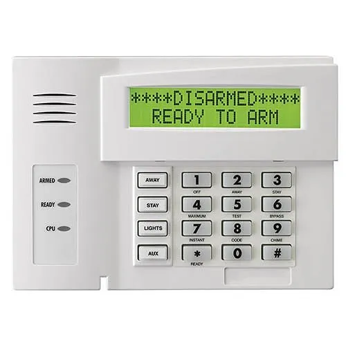 Resideo 6164USC Custom Alpha Display Keypad with Integrated Hardwired Zones