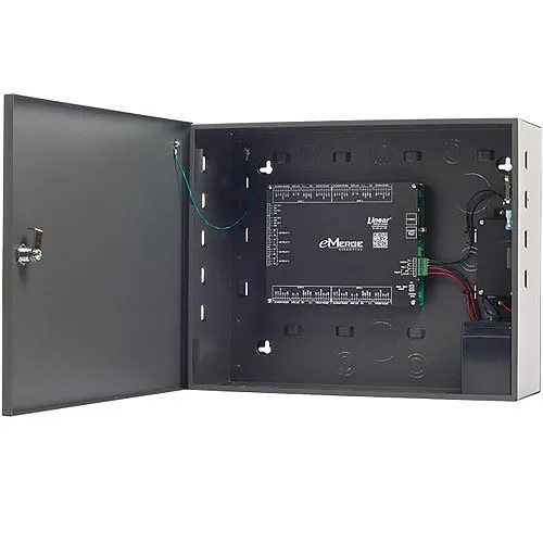 Linear ES-1M eMerge Essential Plus E3 Series 1-Door Access Control Platform in Metal Enclosure