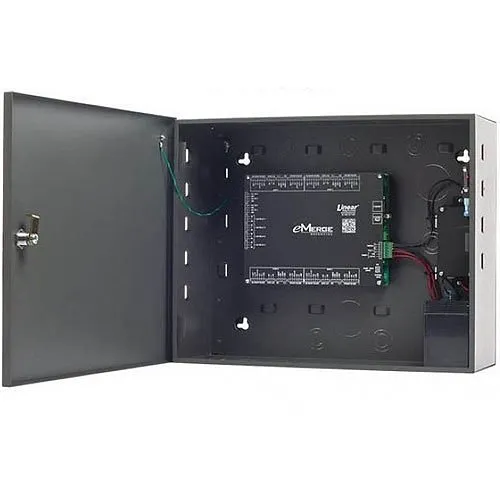 Linear EXN-4M eMerge Elite 4-Door Expansion Node with Reader Ports, Inputs, Output Relays and Optional PoE