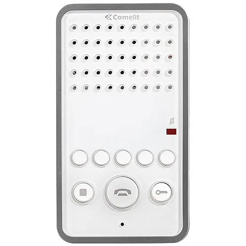 Comelit EASYCOM Series VIP System Hands-Free Intercom, White