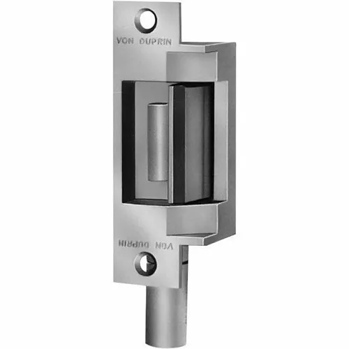 Von Duprin 6211 24V US32D Mortise or Cylinder Electric Strike, 24V DC, Polished Stainless Steel
