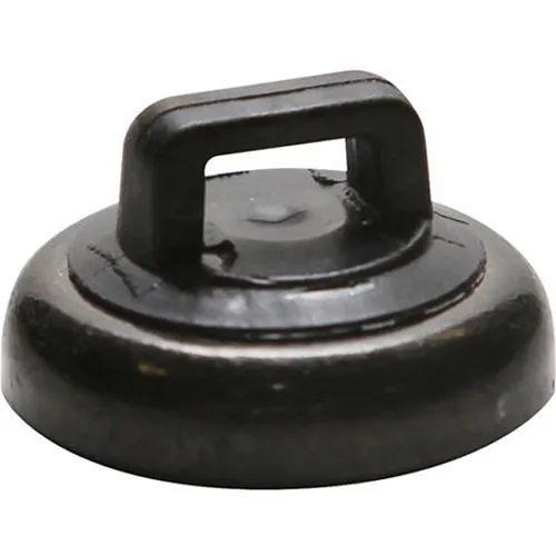 Mag Daddy 62411 Magnetic Cable Tie Mounts, Small, Black, 10-Pack