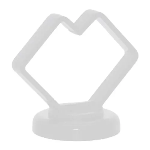 Mag Daddy 62415 1" Magnetic Cable Holder, White, 10-Pack