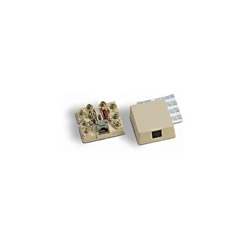 Primex 135-0332 Wall Plate, Conductor Screw, Ivory