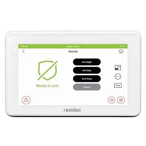 Resideo 6290WC 7" Color Touchscreen Keypad with Voice for VISTA Systems, (Replaces 6280S, 6280W)