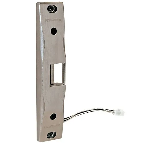 Von Duprin 6300 32D 6300 Series Fail Secure Electric Strike for Rim Exit Devices, Grade , Fire Rated, 12/24V DC, 9"x1-3/4"