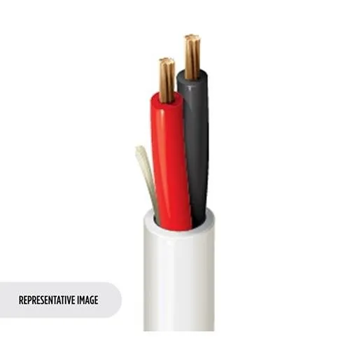 Belden 6300UE 877U1000 18/2 Security and Commercial Audio Cable, CMP, BC, 1000' (304.8m) UnReel