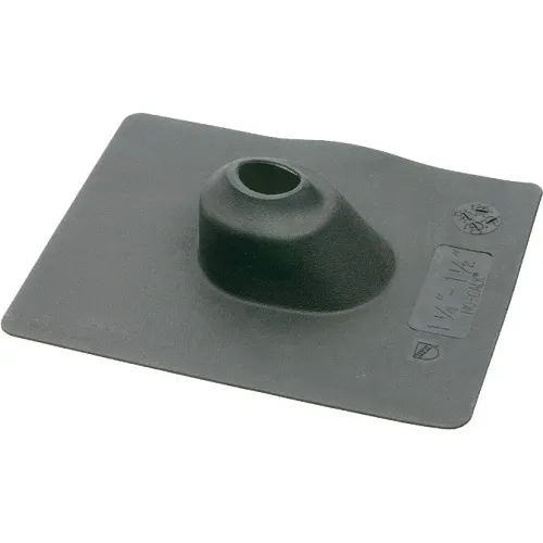 Arlington 635 2" Roof Flashing, 1-Piece Design, Neoprene, Black