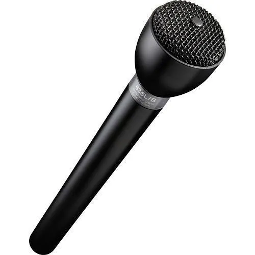 Electro-Voice 635L/B Omnidirectional Broadcast Microphone