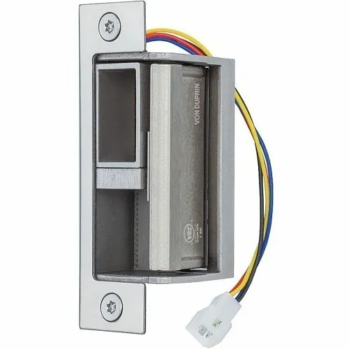 Von Duprin 6400 32D Grade Electric Strike, Fail Secure, Fire Rated, for Cylindrical or Mortise Locks, 12/24V DC, 9"x1-3/4"