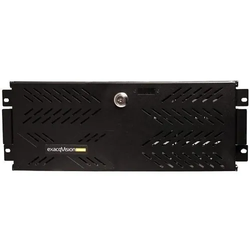 Exacq 6408-360T-R4Z-E 8-Channel 360TB Storage NVR with 64 Analog Inputs, 4U Rack-Mount, Windows Embedded