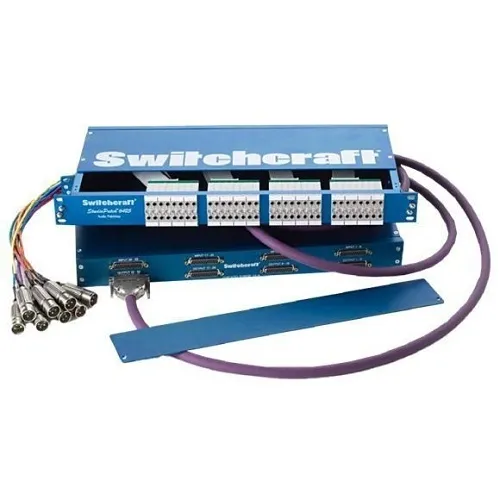 Switchcraft 6425  64-Patch Points to DB25, with Programmable Grounds