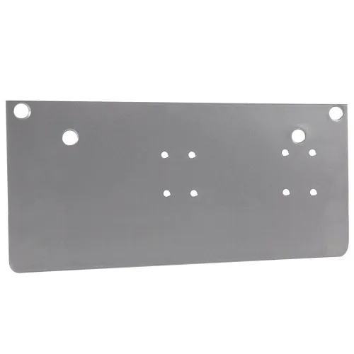 LCN 6440-18PA 689 Drop Plate for 6400 Series Door Operator, Parallel Arm Application, Aluminum Painted Finish
