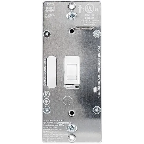 Jasco 64559 Wi-Fi In-Wall Toggle Smart Switch, White