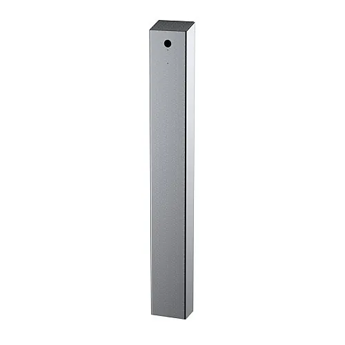 Pedestal Pro 64TOW-2NIP-01-304 Access Control Mounting Post, 47" Stainless Steel Bollard Tower, Flush Mount