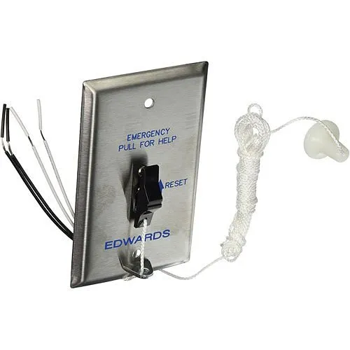 Edwards Signaling CFA Series, Emergency Pull Cord Switch, 125V: 3A AC, 0.5A DC