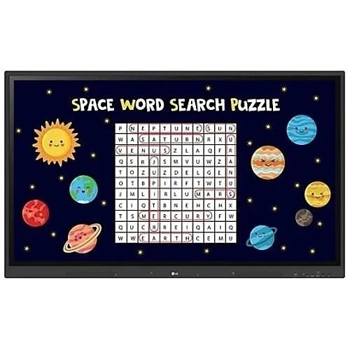 LG Pro 65TR3DK-B 65" IPS UHD Multi-Touch CreateBoard with Android 11 OS, Wireless and Bluetooth