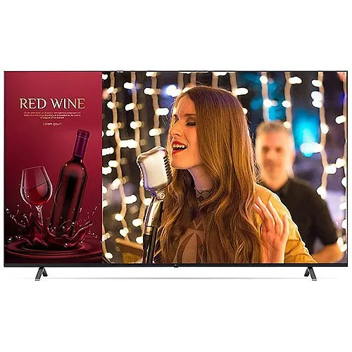 LG Pro 65UR340C9UD UR340C Series Ultra HD Commercial TV with Management Software, Scheduler and Certified Crestron Connected, 65"