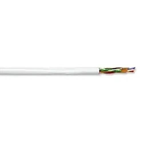 Superior Essex 66-240-2B DataGain CAT6 Plenum Cable, 24/3 Solid BC, Indoor, Unshielded, UTP, CMP, 1000' (304.8m) POP Box, White