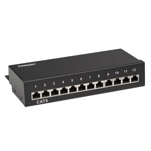 Patch Panel, 12 Port, CAT6, S, 110. Box.
