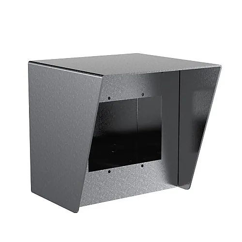 Pedestal Pro 66HOU-ZENI-01-304 Access Control Housing, 6"x6" Square, Stainless Steel