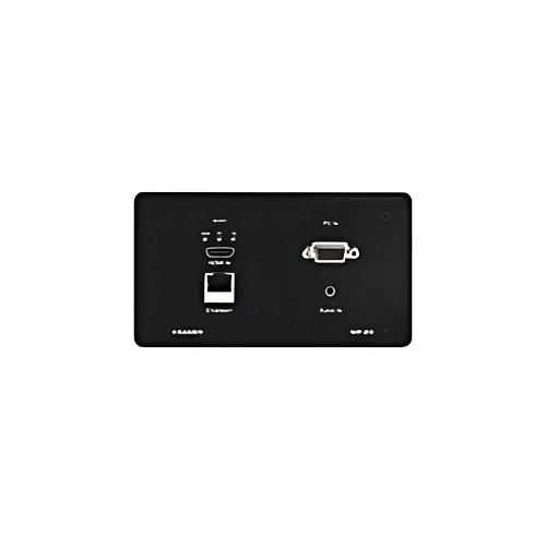 Kramer WP-20-BLNK(B) US-D-Size HDMI Only Cover Plate for WP–20, Black