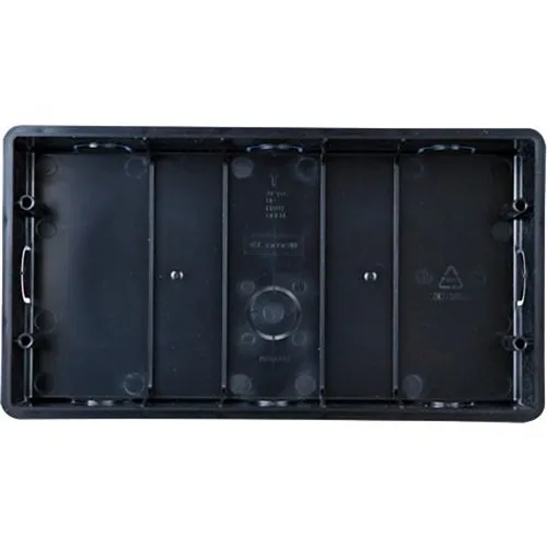 Comelit 6817 Mounting Box for Monitor, Black